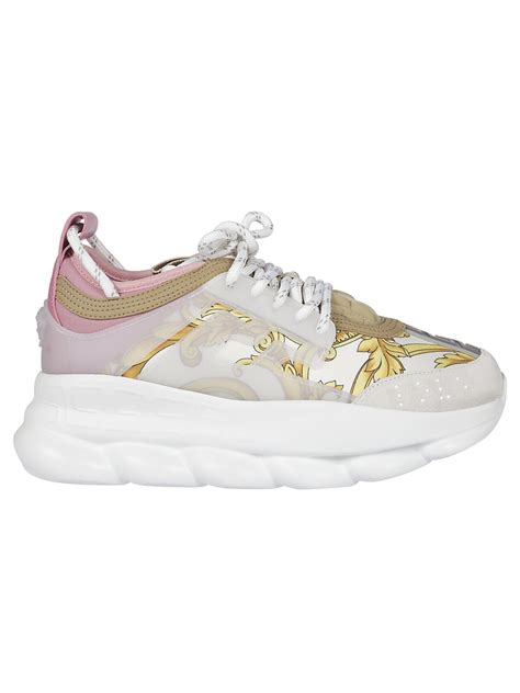 sneakers chain reaction only white versace imitacion|chain reaction sneakers versace men's.